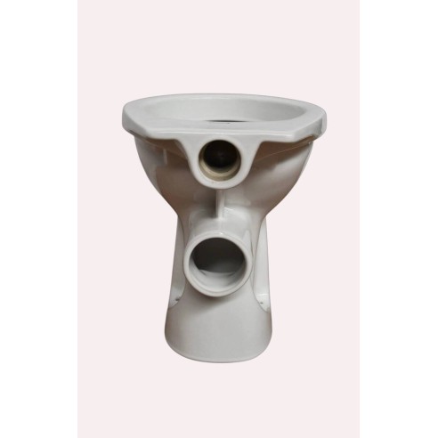 WC alimentation a l'anglaise sortie horizontal