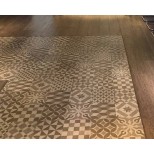 Sol souple PVC à motif carreaux de ciment