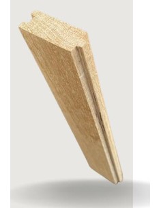 Planchette parquet avec rainures