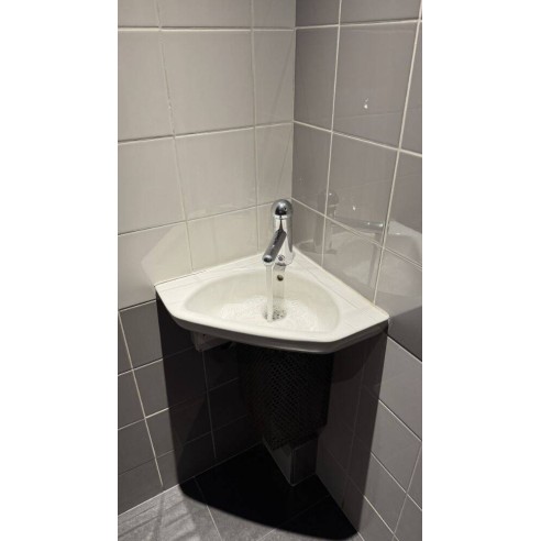 Vasque simple PMR d'angle