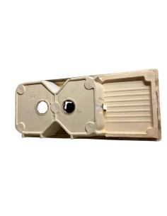 Evier à encastrer 2 bacs avec égouttoir 2