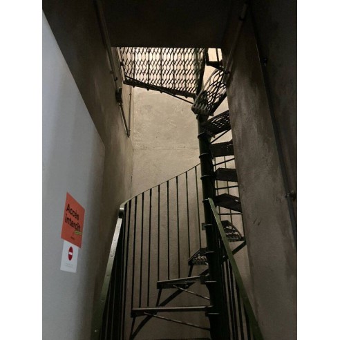 Escalier type colimaçon - Acier
