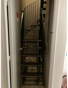 Escalier type colimaçon - Acier 2
